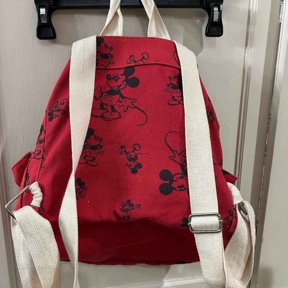 Disneys Mickey Mouse Junk Food canvas Backpack